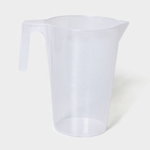 Кувшин мерный Доляна, 1.5 л, прозрачный