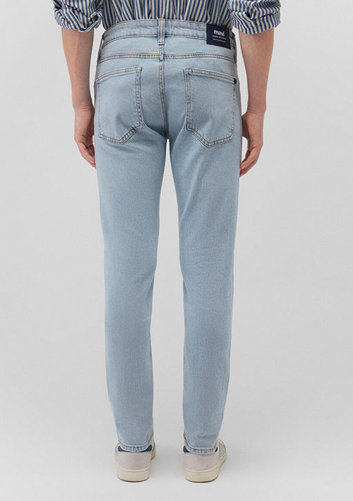 James Classic Denim Puslu Ac?k Mavi Jean Pantolon  фото 4