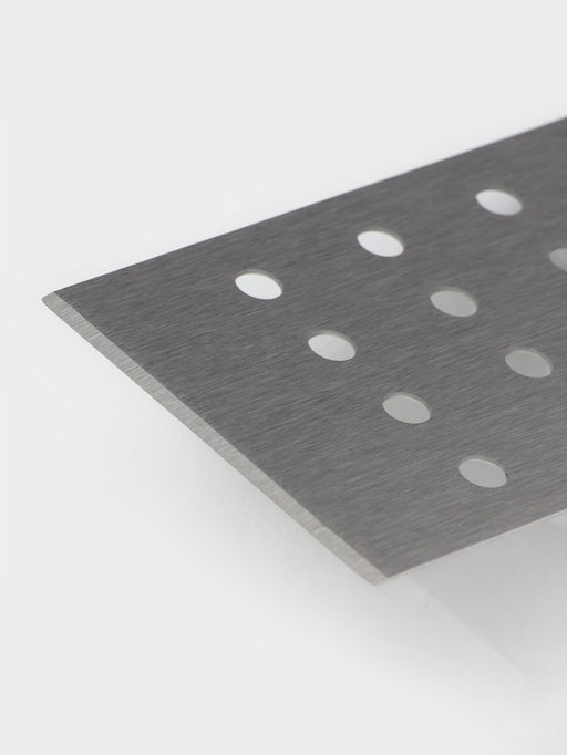 Лопатка перфорированная Доляна, 30.5?7.2 см, нержавеющая сталь, чёрная  фото 3