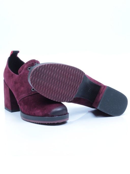 01-FDX122-2P WINE Ботильоны женские (натуральная замша) - No name фото 16
