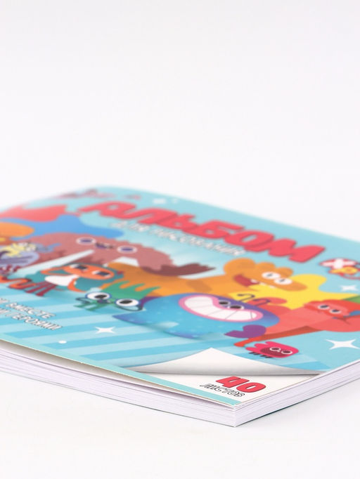 Цена за 2 шт. Альбом для рисования А4, 40 листов, Ум и Хрум