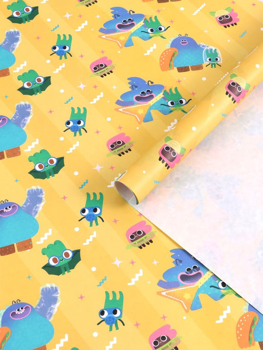 Цена за 10 шт. Бумага крафтовая «Ум и Хрум», 70 × 100 см