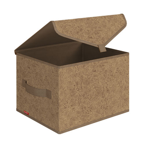 VAL MA-BOX-TS Короб стеллажный с крышкой, малый, 30*25*20 см, MONET AUTUMN, шт
