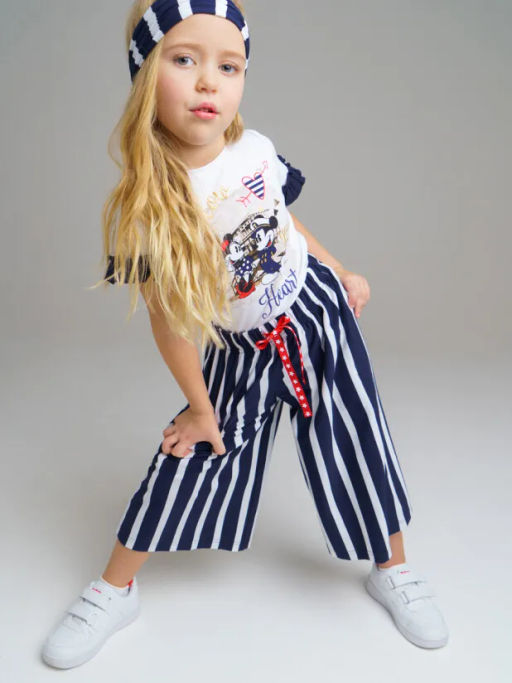 PlayToday / Брюки трикотажные для девочек  фото 5