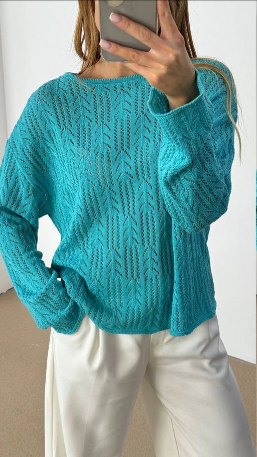 Водолазка ДЖ 009-5 Бирюзовый - T.C.T фото 19