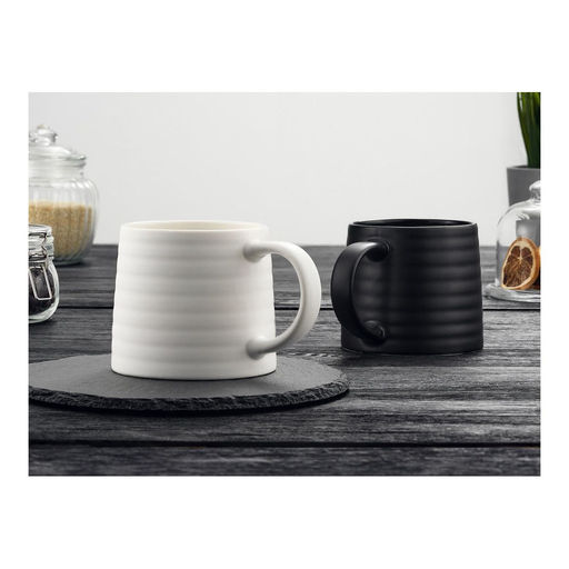 Кружка Walmer Swell, 0.38 л, цвет белый фото 2