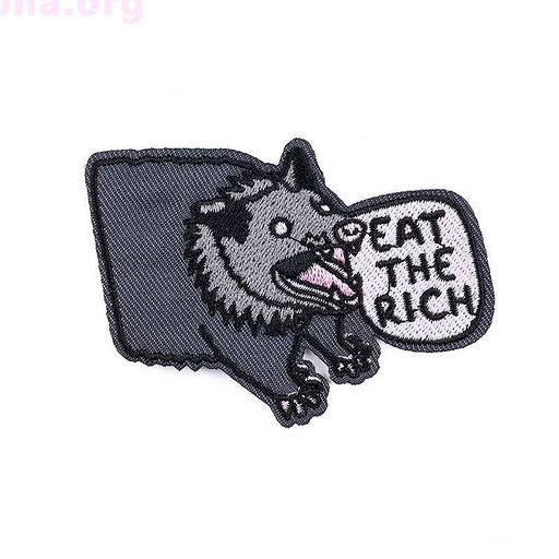 Нашивка Eat the rich