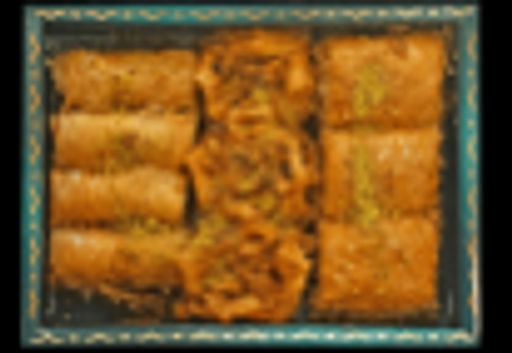 Пахлава АССОРТИ с грецким орехом вес 500 г (Восточный букет)