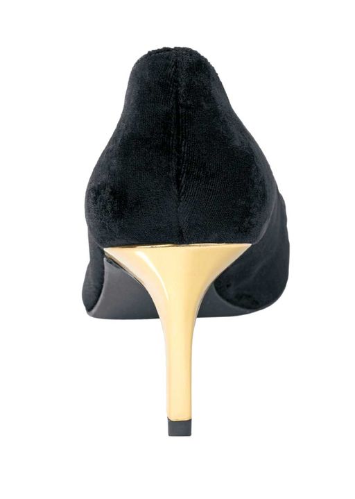 Туфли, черно-золотистые - Heine фото 6