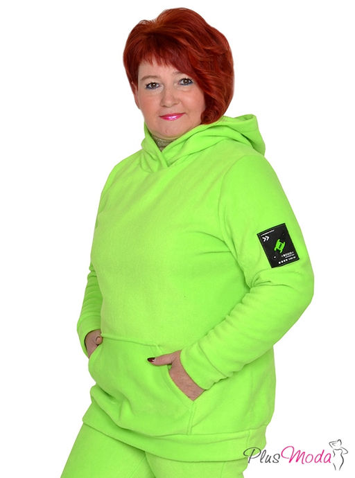 Толстовка Модель №1439 размеры 44-84 - Plusmoda фото 4