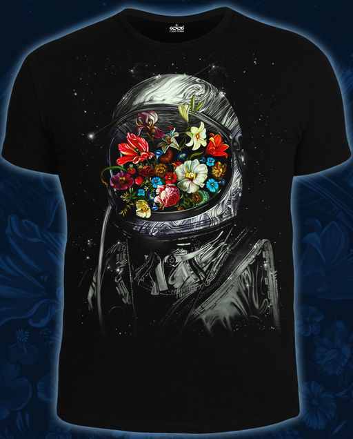Футболка мужская Space Flowers - Good фото 5