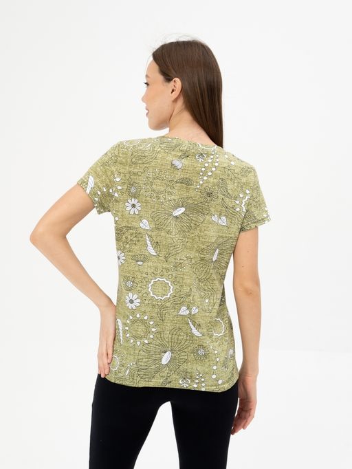 Футболка жен.арт.217-17,зеленая - Binita фото 7