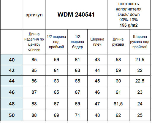Conso/WDM 240541 - черный Пуховая куртка