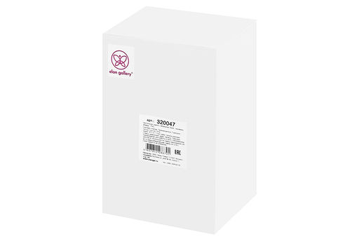 Настольная лампа 28*19*36 см Бесконечность + беж овал абажур - Elan gallery фото 8