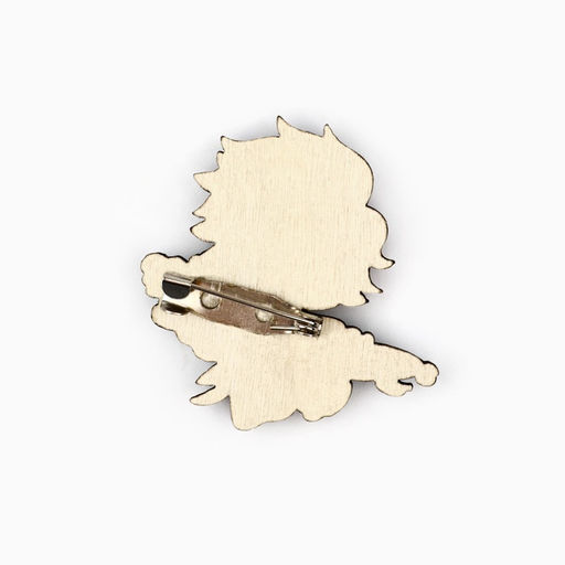 Цена за 20 шт. Значки деревянные Аниме в шоубоксе, 20 шт.