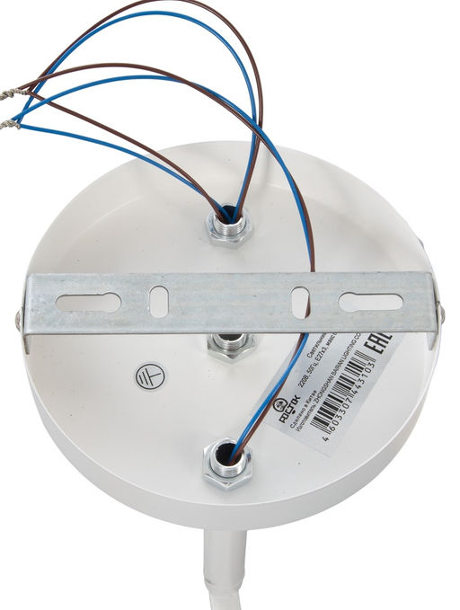 Люстра XA1634/3, 3×60 Вт, E27, белая