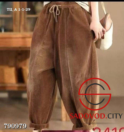 Вельветовые женские брюки - Bruno фото 6