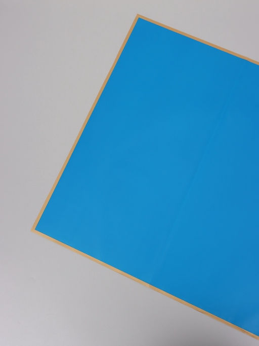 Цена за 20 шт. Пленка флористическая для цветов, «Бронзовая полоса», синяя, 57×57 см