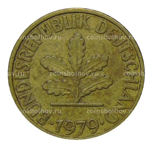 10 пфеннигов 1979 года F Германия