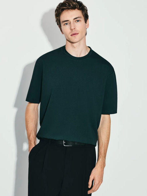 Футболка regular fit из хлопка / Zarina