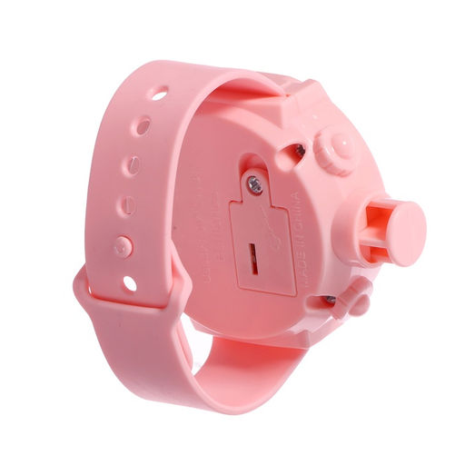 Часы-проектор «Милашки», световые эффекты, 24 картинки, цвет розовый