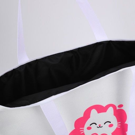 Сумка-шопер Meow на молнии, 37*32*10см - Nazamok фото 10