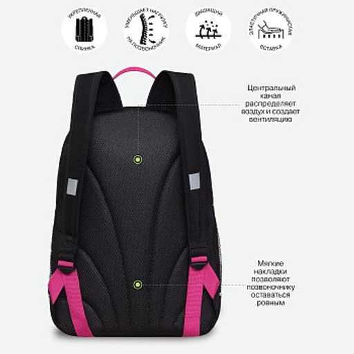 RG-463-1 Рюкзак школьный с обвесом - Grizzly фото 44