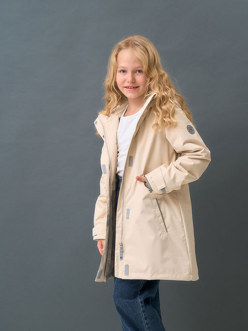 Куртка демисезонная 20632-329 молочный