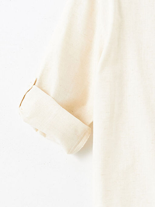 Hakim Yaka Uzun Kollu Erkek Bebek G?mlek - Waikiki фото 3