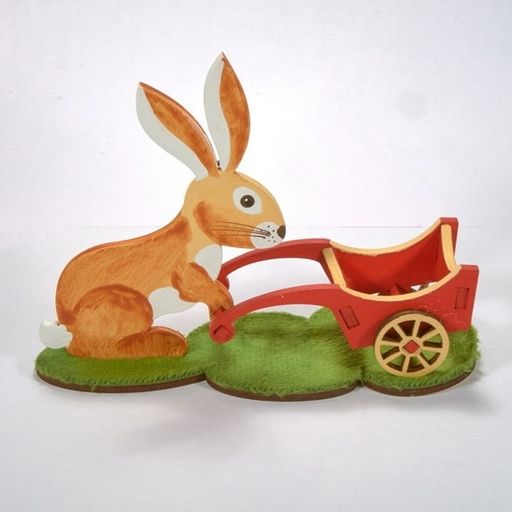Пасхальный кролик с тележкой 310-2 - Idh фото 3