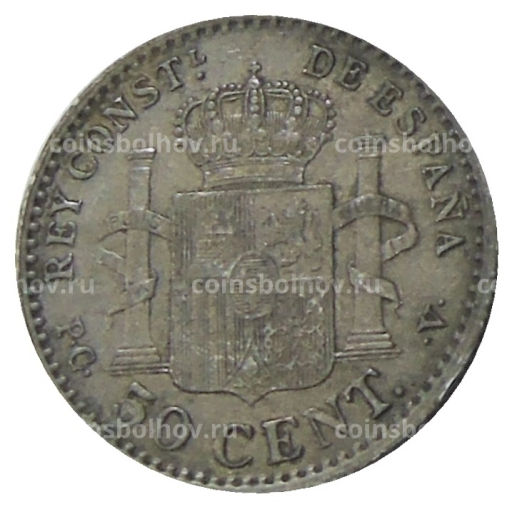 50 сентимо 1904 (10) года Испания