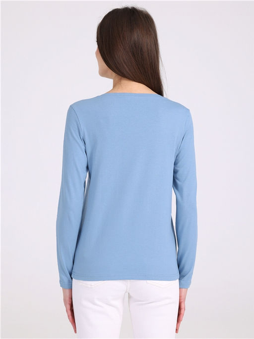 лонгслив 1ЖДЛД3986001 - Апрель фото 6