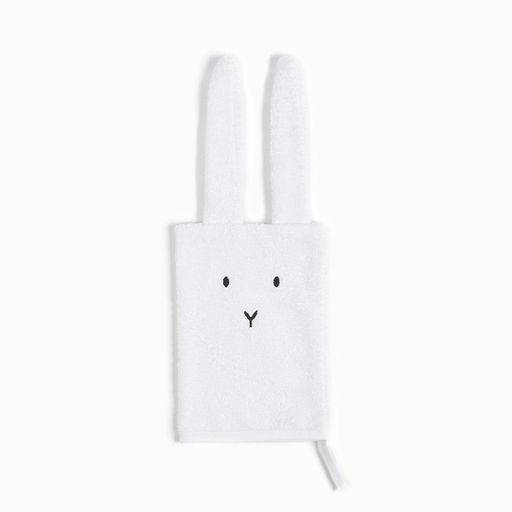 Набор Крошка Я (полотенце-уголок, рукавица, нагрудник), белый, 100% хл, 360 гр/м2  фото 17