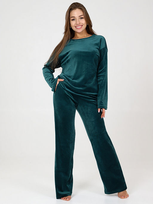 Костюм с брюками Велюр - Амавес-текстиль фото 4