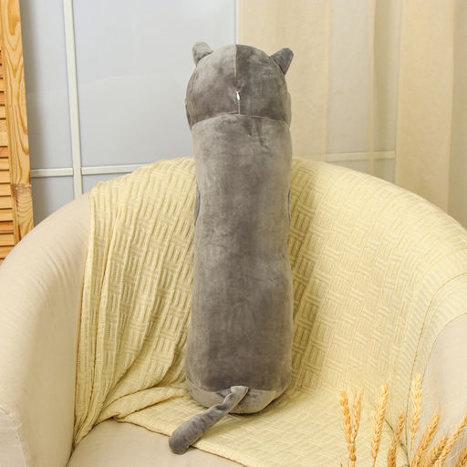 Мягкая игрушка Кот, 70 см, цвет серый - Simaland фото 3