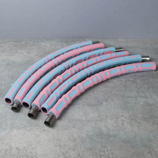 Обруч массажный Woohooo Astro Hoop / D93 cm 6 секций / розово-голубой / уп25 - Галеонтрейд фото 2
