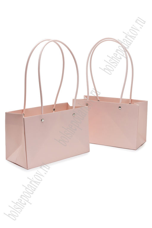 Сумка для цветов 22*10,5*13,5 см (10 шт) SF-7378, бежевый №2