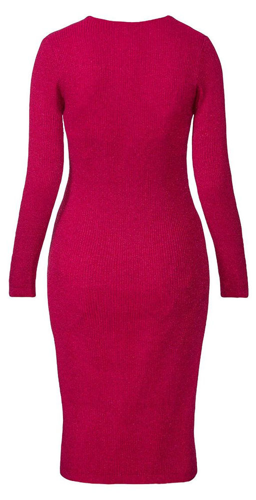 Трикотажное платье ESMARA с блестками фото 7