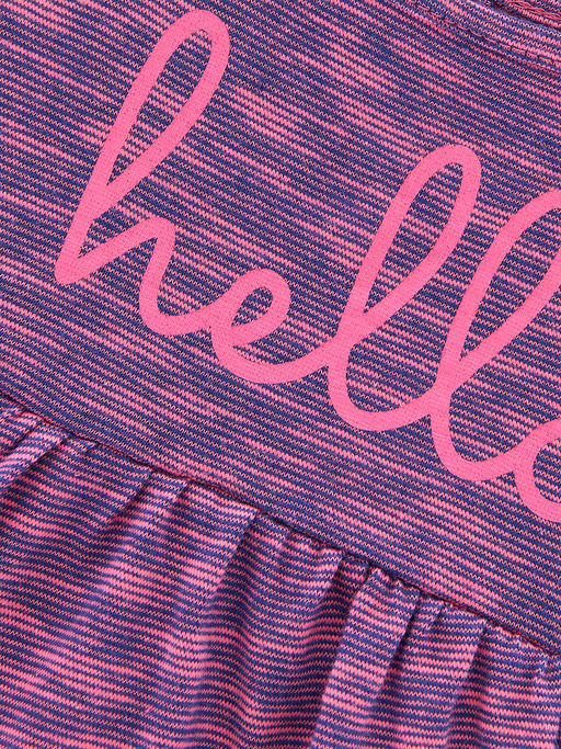 Комплект для девочки детский сад с лосинами UD 0831 лиловый - Mini maxi фото 10