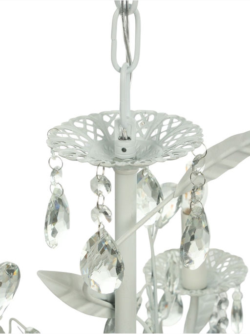 Люстра Astrid=5×40 Вт Е14 белый 60×60×60+50 см