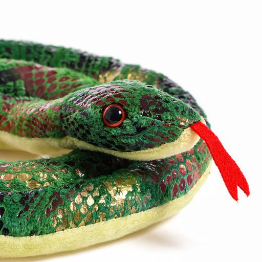 Мягкая игрушка Змея, 98 см, цвет зелёный - Simaland фото 9