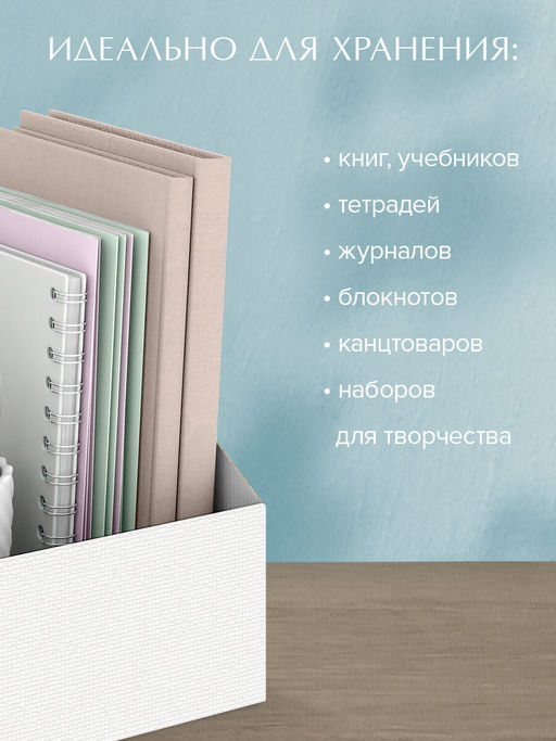 VAL CG-BC-2R Коробка-органайзер для хранения, 30*23*20 см, набор 2 шт., сер., CLASSIC GREY, шт - Valiant фото 5