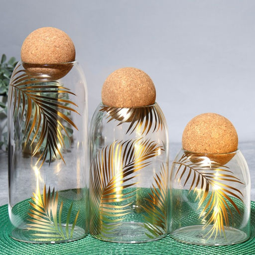 Банка для хранения сыпучих продуктов и круп Тропики, 800 мл - Дорого внимание фото 5