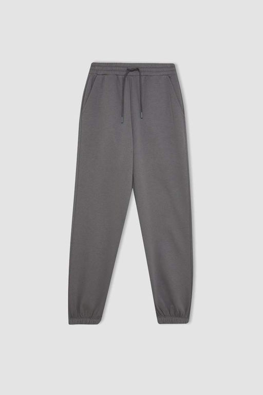 Длинные толстые спортивные штаны Jogger стандартной посадки с эластичной окантовкой по ноге - Defacto фото 7
