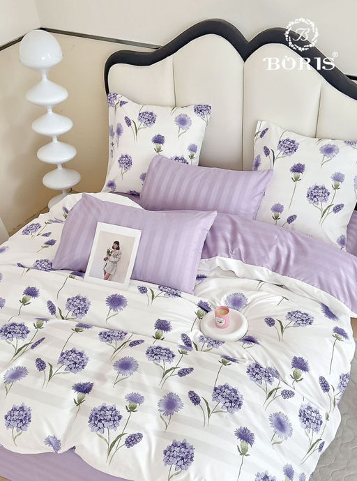 КПБ Boris Двусторонний Страйп-сатин BORDSS002 Семейный