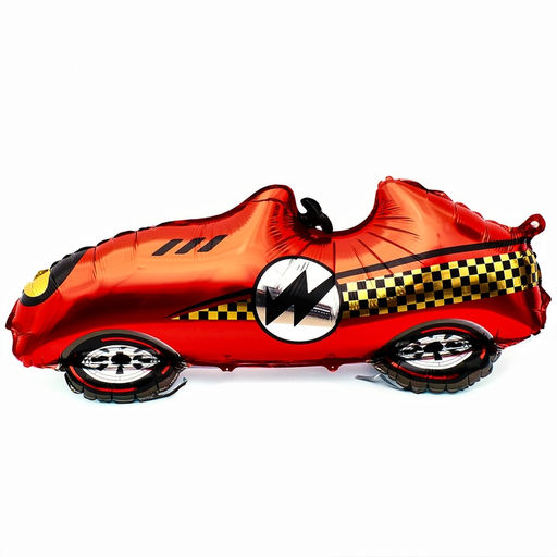 Воздушный шар фольгированный 55" «Гоночная машинка»