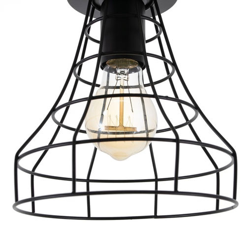 Люстра «Конти» 1×60 Вт E27 черный 18×18×22 см