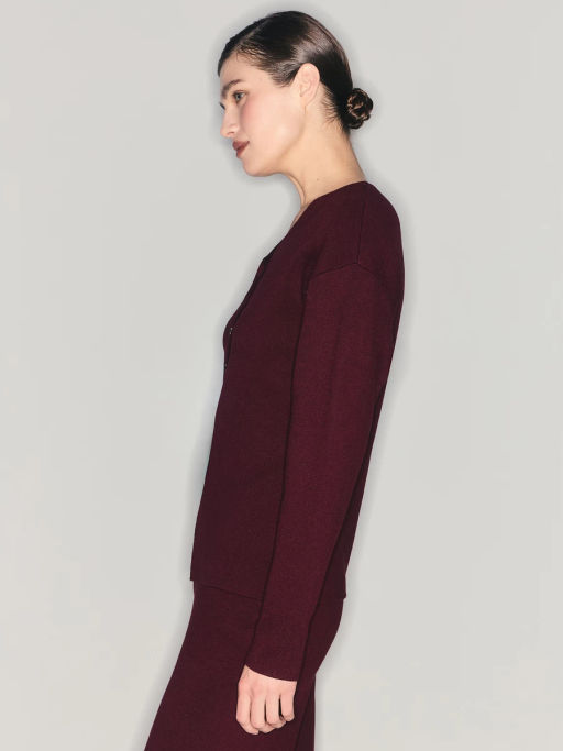 Приталенный кардиган из вискозы / Zarina  фото 6