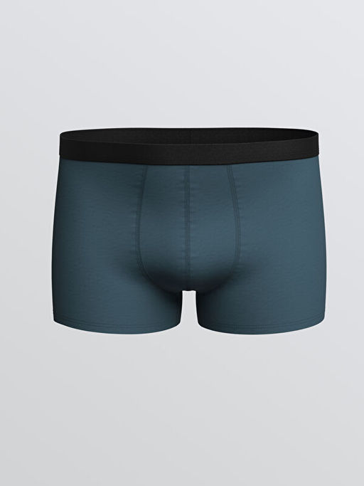 Standart Kal?p Pamuklu Esnek Erkek Boxer 3l?