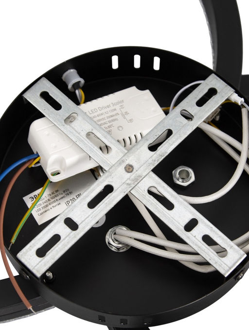 Светильник потолочный LED Bloom CLL-1-78-RC, 78 Вт, 3000-6000К, 62×42×10 см, с ПДУ, чёрный